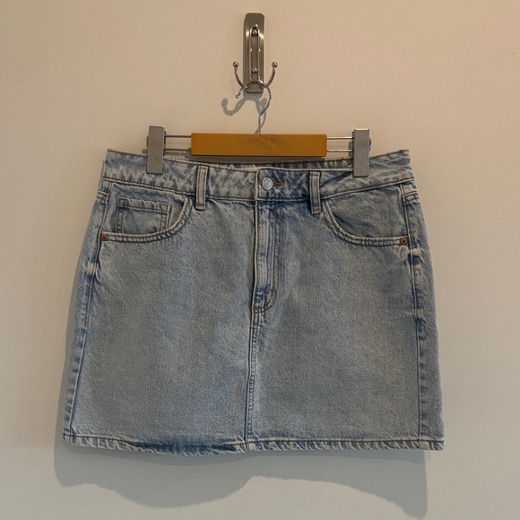 Dynamite Classic High Rise Denim Skirt - Picture 2 of 4